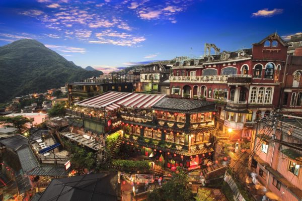 Du lịch Đài Bắc làng Cửu Phần